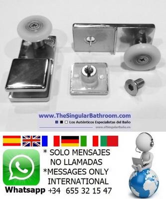 Ruedas de mamparas , megius, decarban, deyban, doccia,